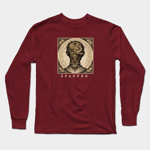 Steampunk | Spanner In The Works | How Change Happens | Gears Long Sleeve T-Shirt by JENXTEES